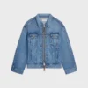 Truckerjack van katoenen denim