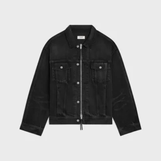Truckerjack van katoenen denim
