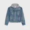 Truckerjack van katoenen denim