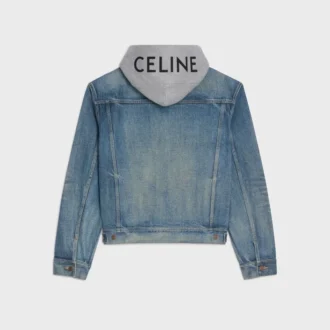 Truckerjack van katoenen denim