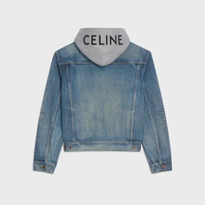 Truckerjack van katoenen denim
