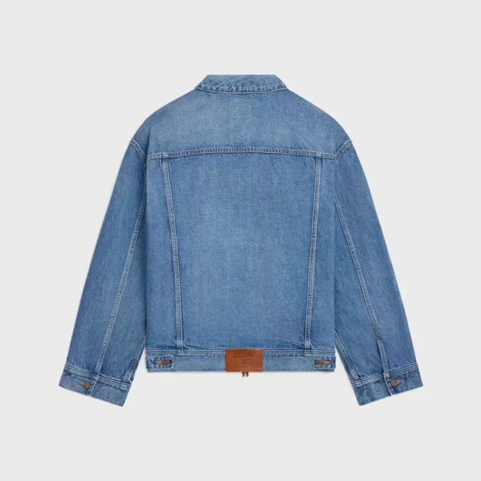 Truckerjack van katoenen denim