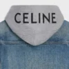Truckerjack van katoenen denim