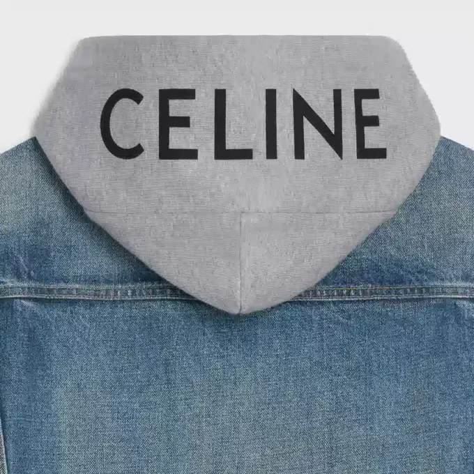 Truckerjack van katoenen denim