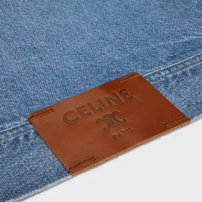 Truckerjack van katoenen denim