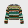 Trui met ronde hals van Mouline-alpaca en wol