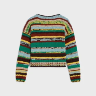 Trui met ronde hals van Mouline-alpaca en wol