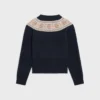 Trui met ronde hals van Triomphe Fair Isle-wol