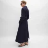 Tux-trenchcoat van katoen en wolgabardine