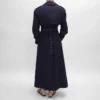 Tux-trenchcoat van katoen en wolgabardine
