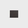 Tweevoudige portemonnee van Triomphe Canvas