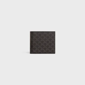 Tweevoudige portemonnee van Triomphe Canvas