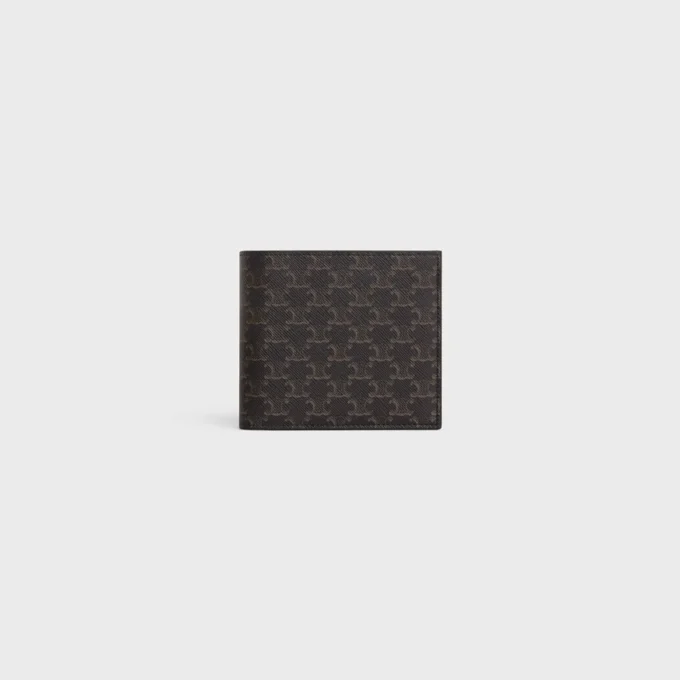 Tweevoudige portemonnee van Triomphe Canvas