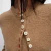Twinset-vest van Heritage-kasjmier