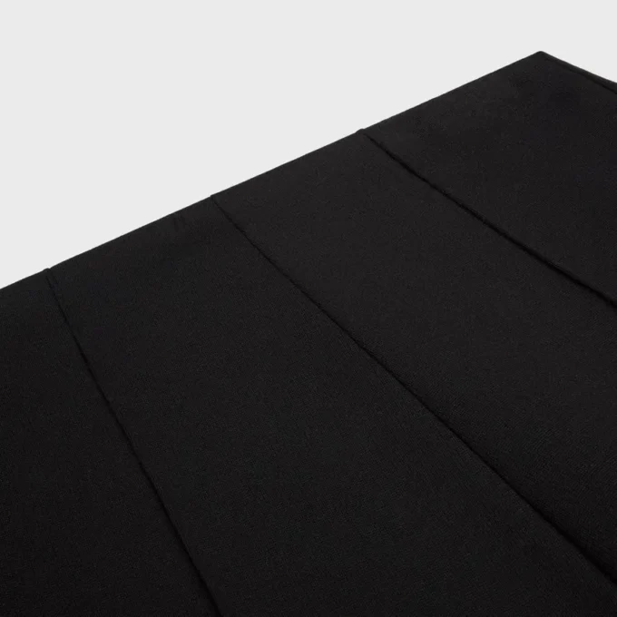 Uitlopende broek van viscose jersey