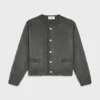 Vest van geborsteld mohair