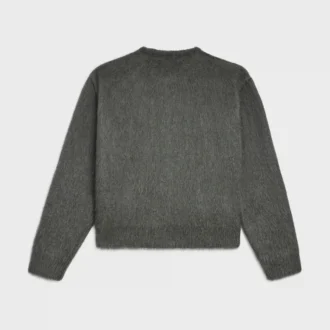 Vest van geborsteld mohair