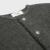 Vest van geborsteld mohair