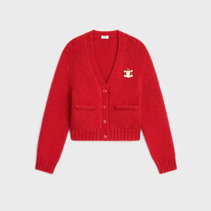 Vest van kasjmier en zijde