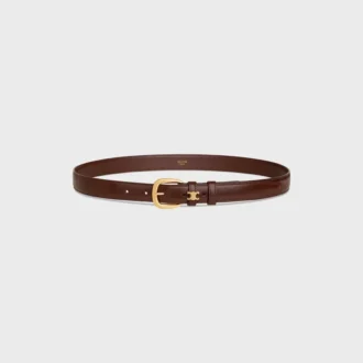 Vivienne-riem 25 mm van taurillonleer