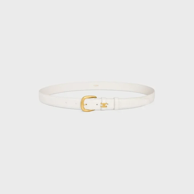 Vivienne-riem 25 mm van taurillonleer