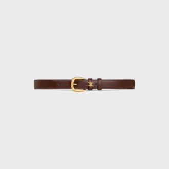 Vivienne-riem 25 mm van taurillonleer