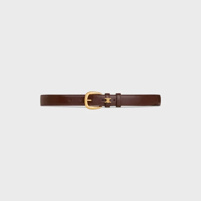 Vivienne-riem 25 mm van taurillonleer