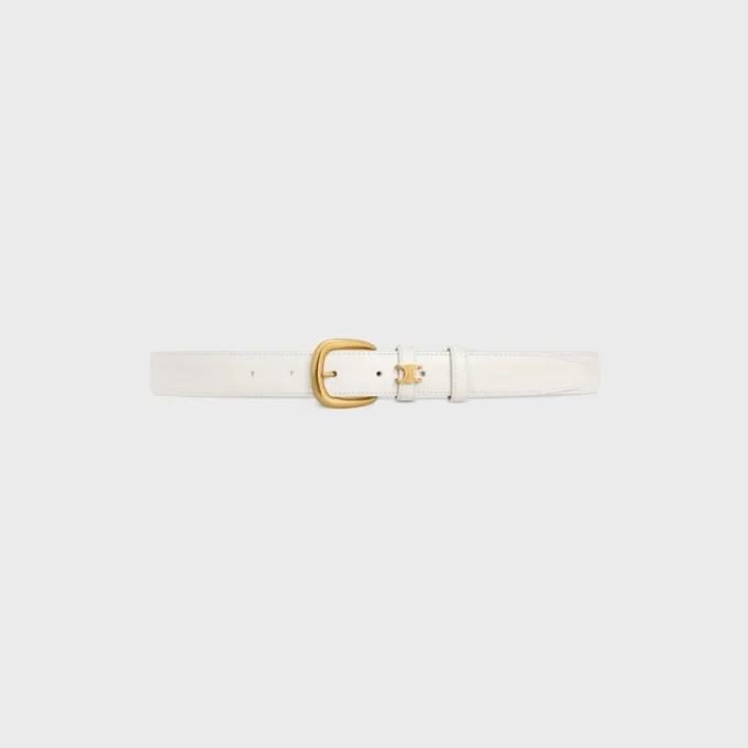 Vivienne-riem 25 mm van taurillonleer