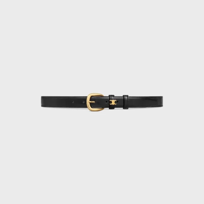 Vivienne-riem 25 mm van taurillonleer