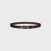 Vivienne-riem 25 mm van vintage kalfsleer