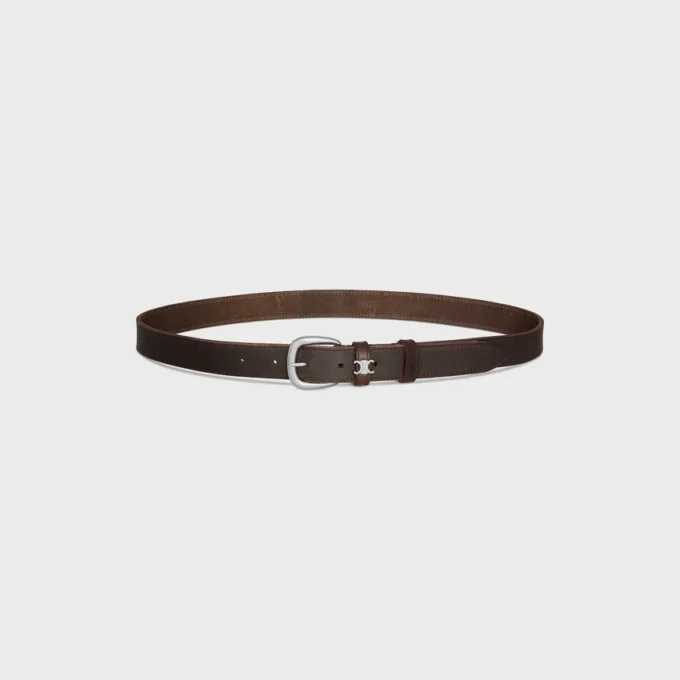 Vivienne-riem 25 mm van vintage kalfsleer