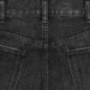 Wesley-jeans in zwarte denim met ijsspoeling