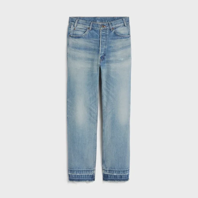 Wesley-jeans van katoendenim