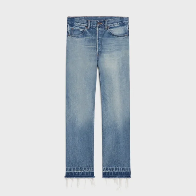 Wesley-jeans van katoendenim