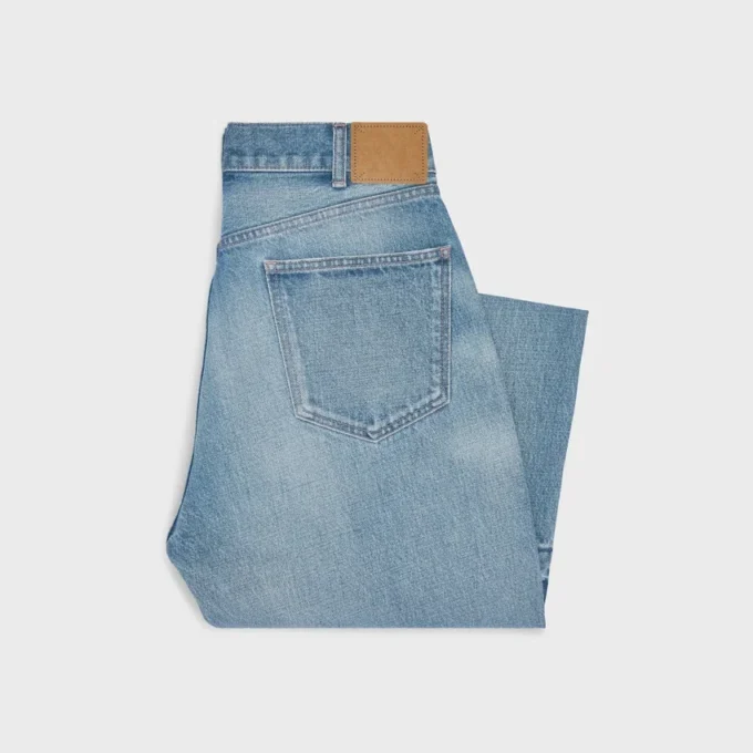 Wesley-jeans van katoendenim
