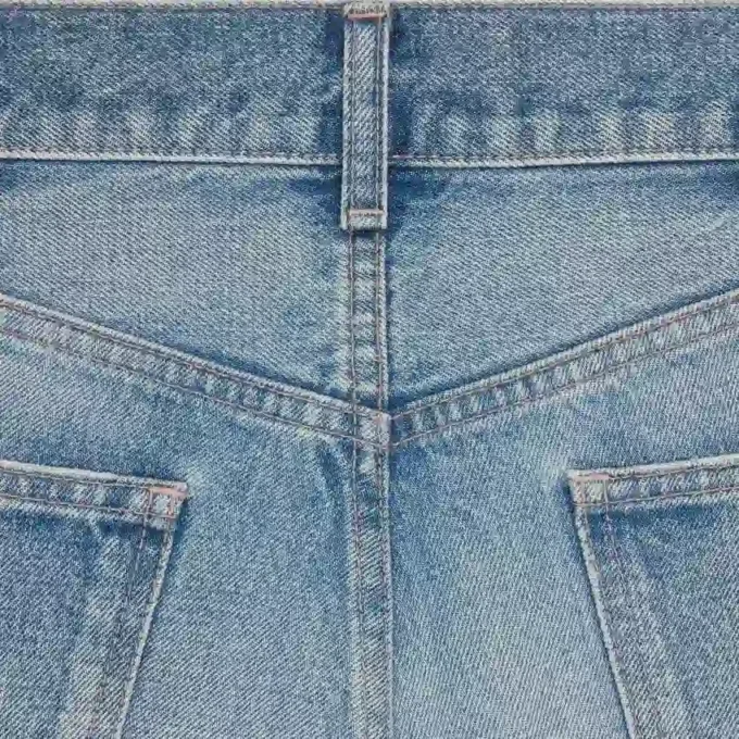 Wesley-jeans van katoendenim