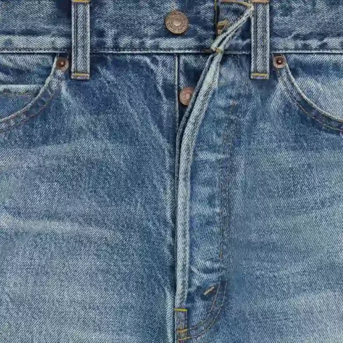 Wesley-jeans van katoendenim