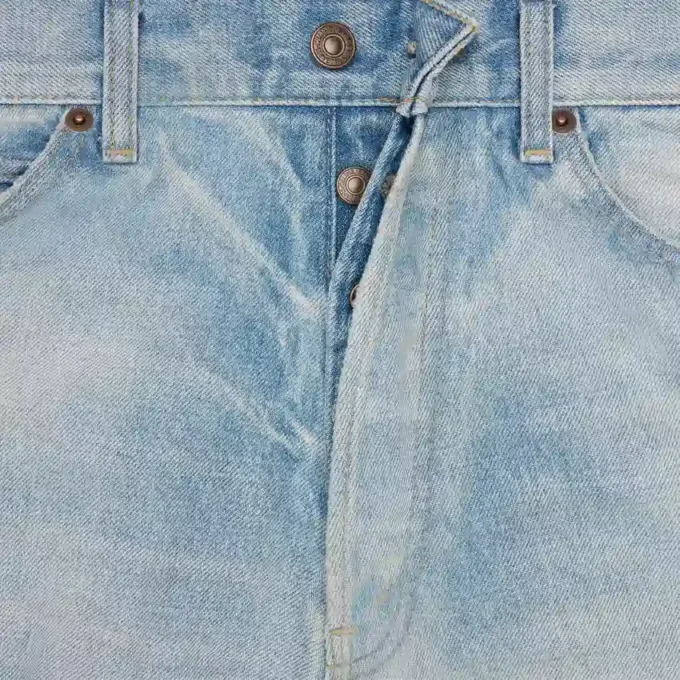 Wesley-jeans van katoendenim
