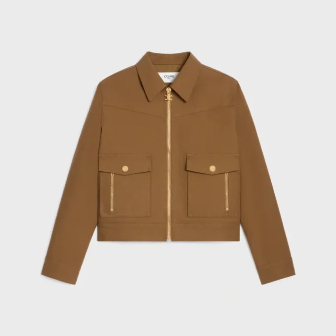 Western blousonjasje van katoenen twill