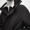 Windjack van nylon twill