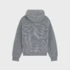 Wollen vest met capuchon