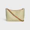 Zachte shopper van Triomphe Canvas en kalfsleer