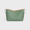 Zachte shopper van Triomphe Canvas en kalfsleer